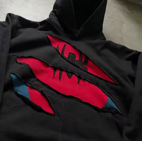 Spider-Man Ripped Hoodie