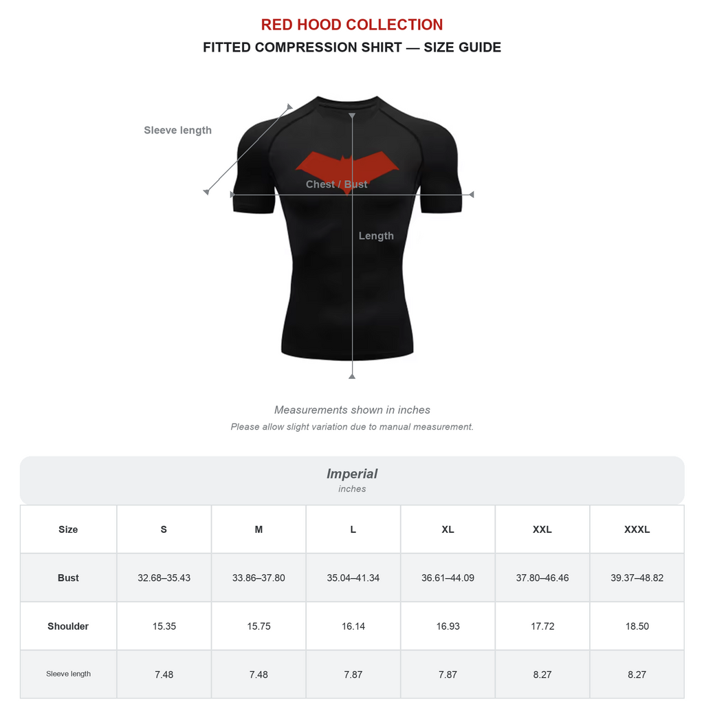 Red hood Compression shirt
